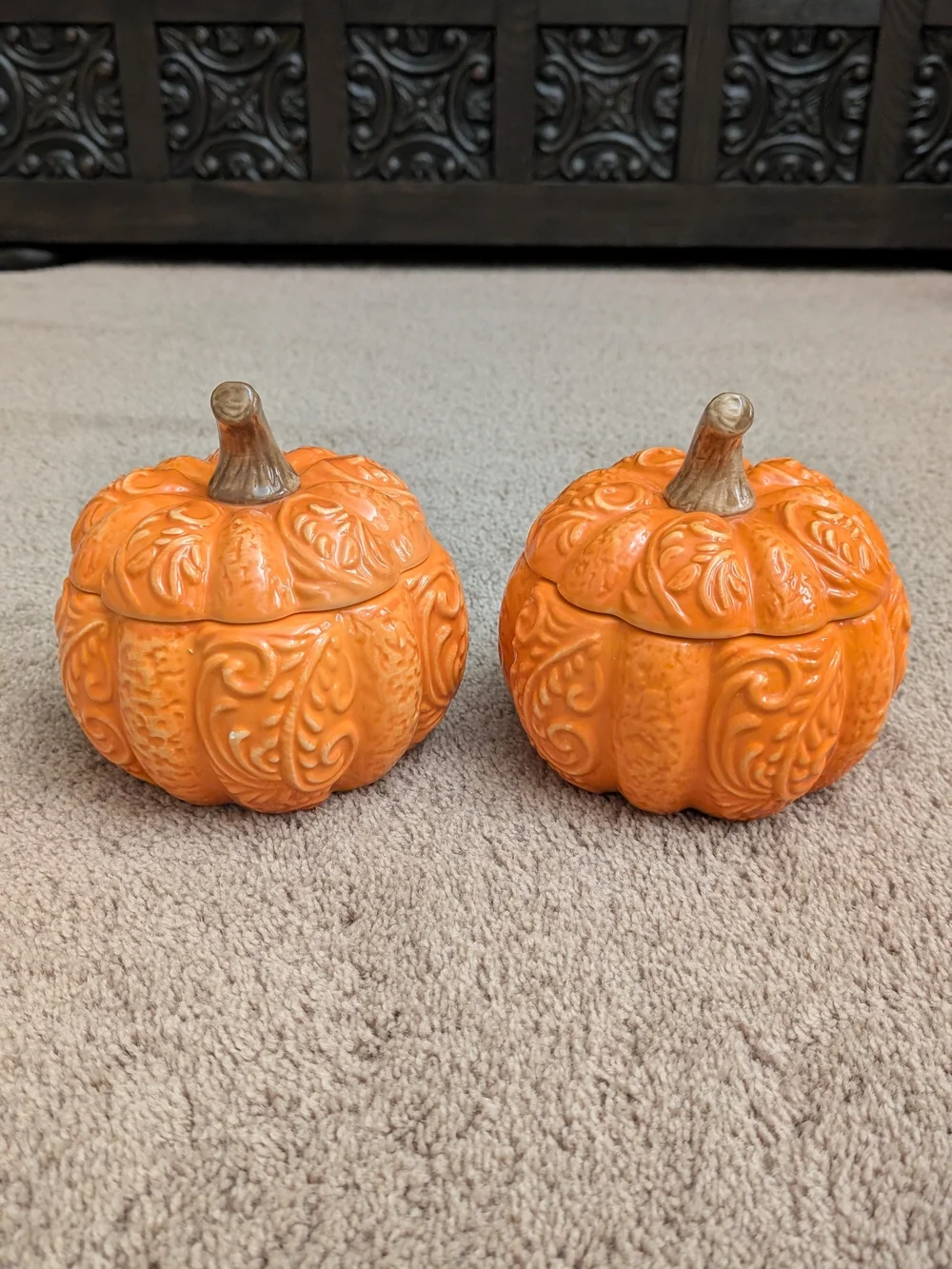 Pumpkin bowls